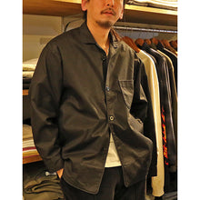 Load image into Gallery viewer, Porter Classic WEATHER CHINESE COAT Porter Classic Weather Chinese Coat (BLACK) [PC-026-1836]
