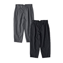 Load image into Gallery viewer, Porter Classic TROPICAL CLASSIC PANTS ポータークラシック トロピカル クラシック パンツ（GRAY）（BLACK）[PC-031-3333]
