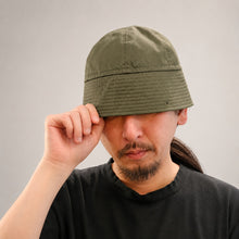 画像をギャラリービューアに読み込む, Porter Classic H/W SUMMER CHINOS SAILOR HAT サマー チノ セーラー ハット（BLACK）（OLIVE）[PC-009-4013]
