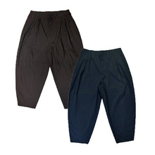 画像をギャラリービューアに読み込む, Porter Classic POPLIN BEBOP PANTS - ポータークラシック ポプリンビバップパンツ（NAVY）（BLACK）[PC-035-2139]
