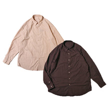 画像をギャラリービューアに読み込む, Porter Classic CLASSIC SHIRT ポータークラシック クラシック シャツ （BROWN）（BEIGE）[PC-016-2475]
