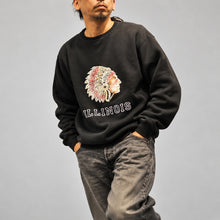 画像をギャラリービューアに読み込む, JELADO ILLINOIS Flocky Pt Sweat ジェラード イリノイ フロッキー プリント スウェット（Black）（Grass Green）[AB12201]
