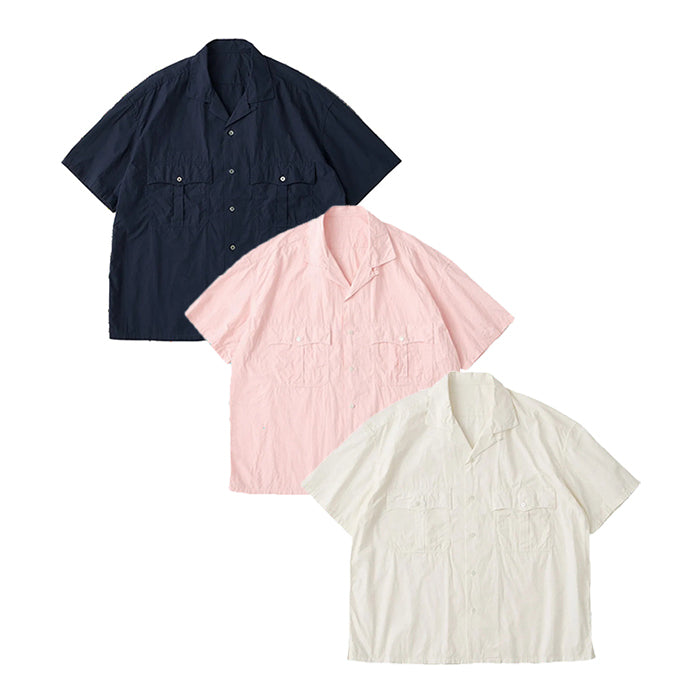 porter classic スーピマコットン ポロシャツ　L GF スーピマコットン ストレッチピケ ロングスリーブポロシャツ Slim