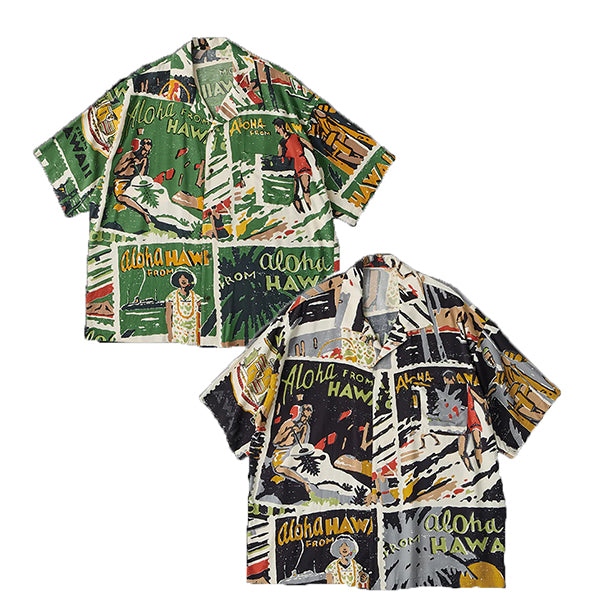 Porter Classic HAWAIIAN OUTDOOR ALOHA SHIRT ポータークラシック