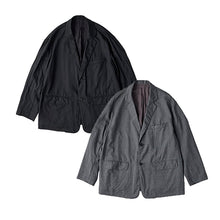 将图片加载到图库查看器，Porter Classic TROPICAL CLASSIC JACKET ポータークラシック トロピカル クラシック ジャケット（GRAY）（BLACK）[PC-031-3331]
