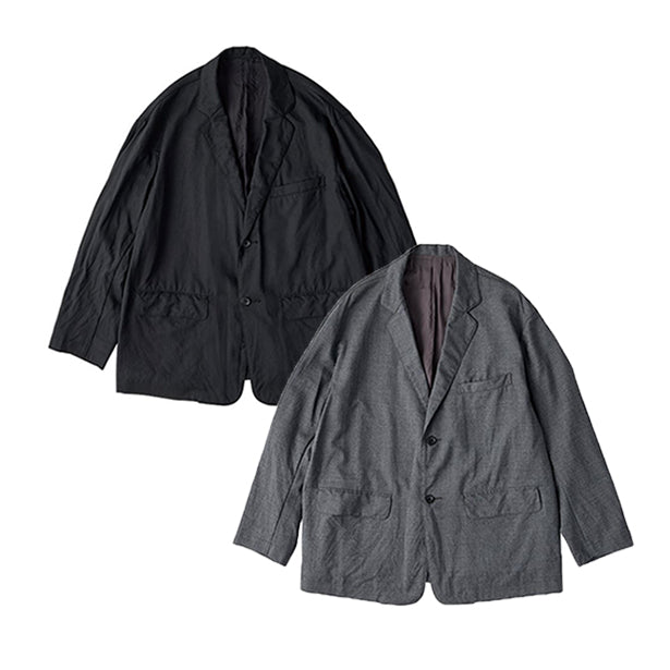 Porter Classic TROPICAL CLASSIC JACKET ポータークラシック トロピカル クラシック ジャケット（GRAY）（BLACK）[PC-031-3331]