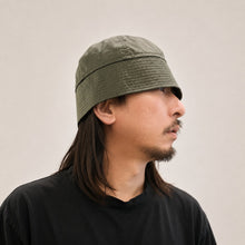 画像をギャラリービューアに読み込む, Porter Classic H/W SUMMER CHINOS SAILOR HAT サマー チノ セーラー ハット（BLACK）（OLIVE）[PC-009-4013]
