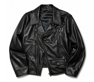 Porter Classic PC RIDERS JACKET W/LOVE & PEACE SILVER ポーター