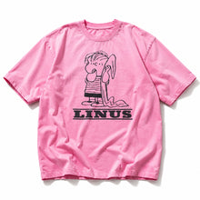 Load image into Gallery viewer, JOHNBULL LINUS ピーナッツ ライナス Tシャツ（ピンク）[JT263C03]
