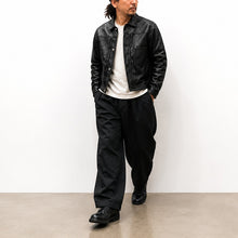 将图片加载到图库查看器，2026AW HIGHLARGE LEATHERS New Castle WWⅡ ハイラージ レザーズ ニューキャッスル 大戦モデル（BLACK）（TAN）[HL010002]
