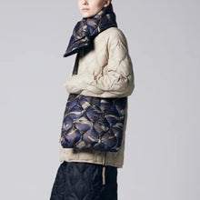 将图片加载到图库查看器，TAION - MILITARY LINE タイオン ミリタリー クロスボディ ダウンバッグM-ソフトシェル （ペイントカモ）[TAION-BG05ALSML-M］
