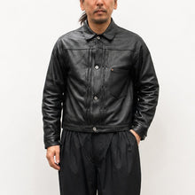 将图片加载到图库查看器，2026AW HIGHLARGE LEATHERS New Castle WWⅡ ハイラージ レザーズ ニューキャッスル 大戦モデル（BLACK）（TAN）[HL010002]
