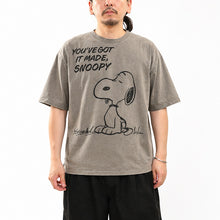 Load image into Gallery viewer, JOHNBULL PEANUTS SNOOPY Tシャツ（ホワイト）（ブラック）[JT261C01]
