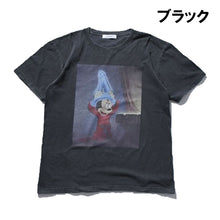 将图片加载到图库查看器，JOHNBULL FANTASIA Magic Hat ファンタジア マジック Tシャツ（ホワイト）（ブラック）[JT263C27]
