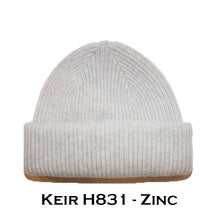 将图片加载到图库查看器，ROBERT MACKIE KEIR ロバートマッキー ニットキャップ （Keir H831 - Zinc）（Keir H831 - Speedwell）（Keir H831 - Cocoa）（Keir H831 - Blacka）[H831]
