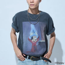 将图片加载到图库查看器，JOHNBULL FANTASIA Magic Hat ファンタジア マジック Tシャツ（ホワイト）（ブラック）[JT263C27]
