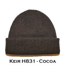 将图片加载到图库查看器，ROBERT MACKIE KEIR ロバートマッキー ニットキャップ （Keir H831 - Zinc）（Keir H831 - Speedwell）（Keir H831 - Cocoa）（Keir H831 - Blacka）[H831]
