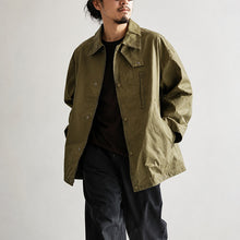 画像をギャラリービューアに読み込む, Porter Classic CINCINNATI ZIP JACKET ポータークラシック シンシナティ ジップジャケット（BLACK）（KHAKI）[PC-057-3558]
