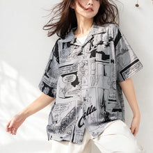 画像をギャラリービューアに読み込む, Porter Classic DISNEY VC/PC ALOHA COLLECTION ALOHA SHIRT / CINDERELLA ポータークラシック ディズニー アロハ シャツ シンデレラ（BLACK）[DP-024-3285]
