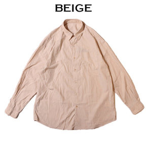 Porter Classic CLASSIC SHIRT ポータークラシック クラシック シャツ （BROWN）（BEIGE）[PC-016-2475]