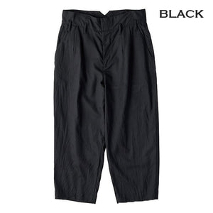 Porter Classic TROPICAL CLASSIC PANTS ポータークラシック トロピカル クラシック パンツ（GRAY）（BLACK）[PC-031-3333]