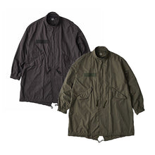 画像をギャラリービューアに読み込む, Porter Classic WEATHER MILITARY COAT ポータークラシック ウェザーミリタリーコート (BLACK)（OLIVE）[PC-026-2444]
