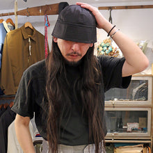 画像をギャラリービューアに読み込む, Porter Classic H/W SUMMER CHINOS SAILOR HAT サマー チノ セーラー ハット（BLACK）（OLIVE）[PC-009-4013]
