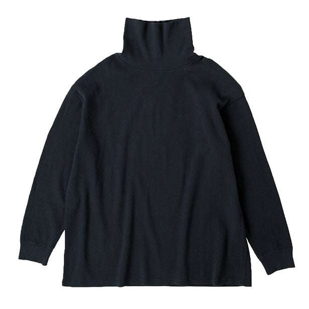 Porter Classic - turtleneck cutsew (BLACK) - タートルネック