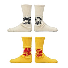 画像をギャラリービューアに読み込む, DECKA QUALITY SOCKS Pile Socks Leader デカ クオリティーソックス （Beige）（Yellow）[BNBSW-52]
