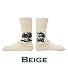 画像をギャラリービューアに読み込む, DECKA QUALITY SOCKS Pile Socks Leader デカ クオリティーソックス （Beige）（Yellow）[BNBSW-52]
