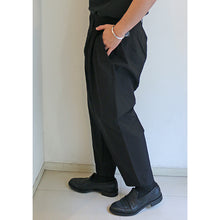 画像をギャラリービューアに読み込む, Porter Classic POPLIN BEBOP PANTS - ポータークラシック ポプリンビバップパンツ（NAVY）（BLACK）[PC-035-2139]
