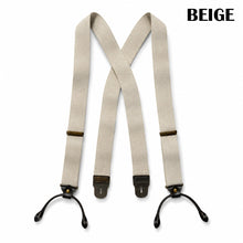 Load image into Gallery viewer, copano86 Suspenders コパノ サスペンダー（BEIGE）（BLACK）[CP-11SSSA01]
