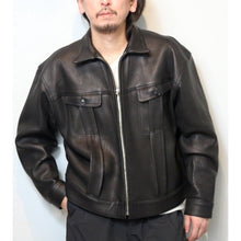 画像をギャラリービューアに読み込む, CWORKS Kid Deer- FINE CREEK シーワークス キッド ディアスキン（Black）[CWJK029]
