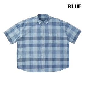 Porter Classic H/W INDIGO CHECK BEAT WRITER SHIRT ポーター