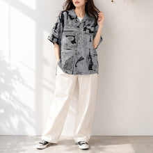 画像をギャラリービューアに読み込む, Porter Classic DISNEY VC/PC ALOHA COLLECTION ALOHA SHIRT / CINDERELLA ポータークラシック ディズニー アロハ シャツ シンデレラ（BLACK）[DP-024-3285]
