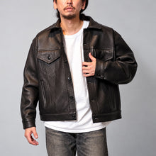 画像をギャラリービューアに読み込む, CWORKS Ban Field Deer- FINE CREEK シーワークス バンフィールド ディアスキン（Black）[CWJK012]
