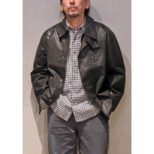 将图片加载到图库查看器，Porter Classic - 卷起方格格纹衬衫 Porter Classic 卷起方格格纹衬衫 - 海军蓝 [PC-016-1544]
