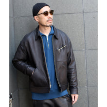 画像をギャラリービューアに読み込む, CWORKS Lowloy Deer - FINE CREEK シーワークス ロウロイ ディアスキン（Black）[CWJK027]
