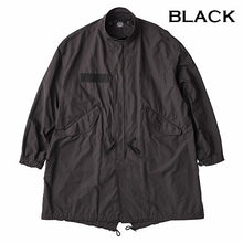 画像をギャラリービューアに読み込む, Porter Classic WEATHER MILITARY COAT ポータークラシック ウェザーミリタリーコート (BLACK)（OLIVE）[PC-026-2444]
