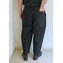 画像をギャラリービューアに読み込む, Porter Classic POPLIN BEBOP PANTS - ポータークラシック ポプリンビバップパンツ（NAVY）（BLACK）[PC-035-2139]
