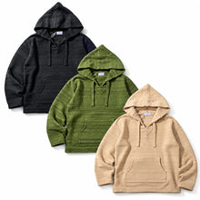 Load image into Gallery viewer, CWORKS Alaia Linen Mexican Parka Seaworks Alaia Linen Mexican Parka (white) (Black) [CWST009]
