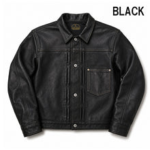 将图片加载到图库查看器，2026AW HIGHLARGE LEATHERS New Castle WWⅡ ハイラージ レザーズ ニューキャッスル 大戦モデル（BLACK）（TAN）[HL010002]
