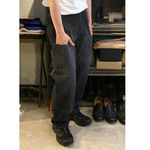 将图片加载到图库查看器，NULL TOKYO W-KNEE DENIM ヌル トウキョウ ダブルニー デニム （BLACK） [NULL-110EX]
