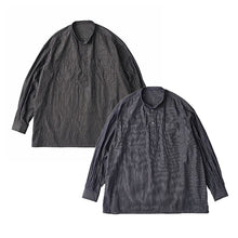 将图片加载到图库查看器，Porter Classic ATELIER SHIRT ポータークラシック アトリエシャツ （NAVY）（BLACK）[PC-016-3039]
