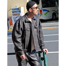 画像をギャラリービューアに読み込む, CWORKS Kid Deer- FINE CREEK シーワークス キッド ディアスキン（Black）[CWJK029]
