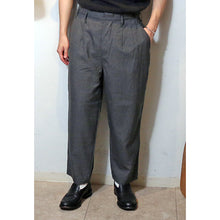 Load image into Gallery viewer, Porter Classic TROPICAL CLASSIC PANTS ポータークラシック トロピカル クラシック パンツ（GRAY）（BLACK）[PC-031-3333]
