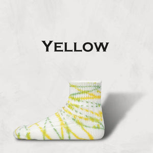 DECKA QUALITY SOCKS Heavyweight Dyed Socks | Short Length SHOWATABÉ by BRÚ NA BÓINNE デカ クオリティーソックス （Gray）（Blue）（Orange）（Yellow）（Burgundy）（Purple）[BNBSW-47]