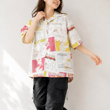 画像をギャラリービューアに読み込む, Porter Classic DISNEY VC/PC ALOHA COLLECTION ALOHA SHIRT / DUMBO ポータークラシック ディズニー アロハ シャツ ダンボ（VINTAGE）[DP-024-3289]

