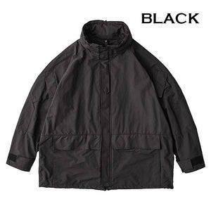 Porter Classic WEATHER MILITARY JACKET ポータークラシック ウェザーミリタリージャケット (BLACK)（OLIVE）[PC-026-2988]