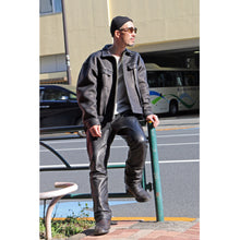 画像をギャラリービューアに読み込む, CWORKS Kid Deer- FINE CREEK シーワークス キッド ディアスキン（Black）[CWJK029]
